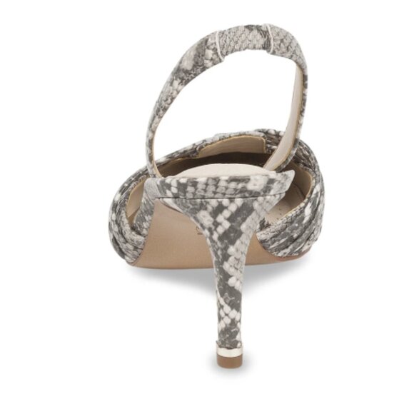 NWB Kenneth Cole Riley Snake Print Slingback sz 8 - Picture 4 of 9